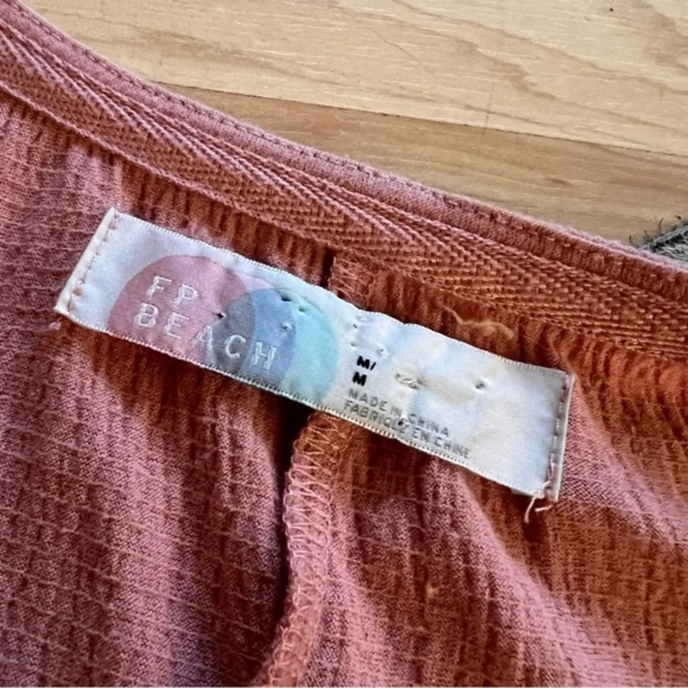 FREE PEOPLE BEACH‎ El Mar Flare Sleeve Mini Dress Size Medium